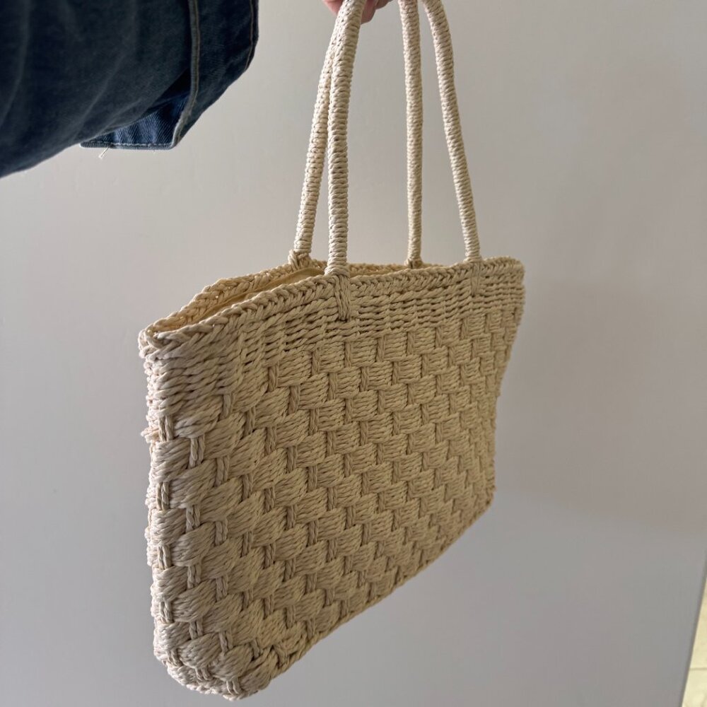 NEW Papyrus Beach Bag for Women Summer Tote - Picture 4 of 7